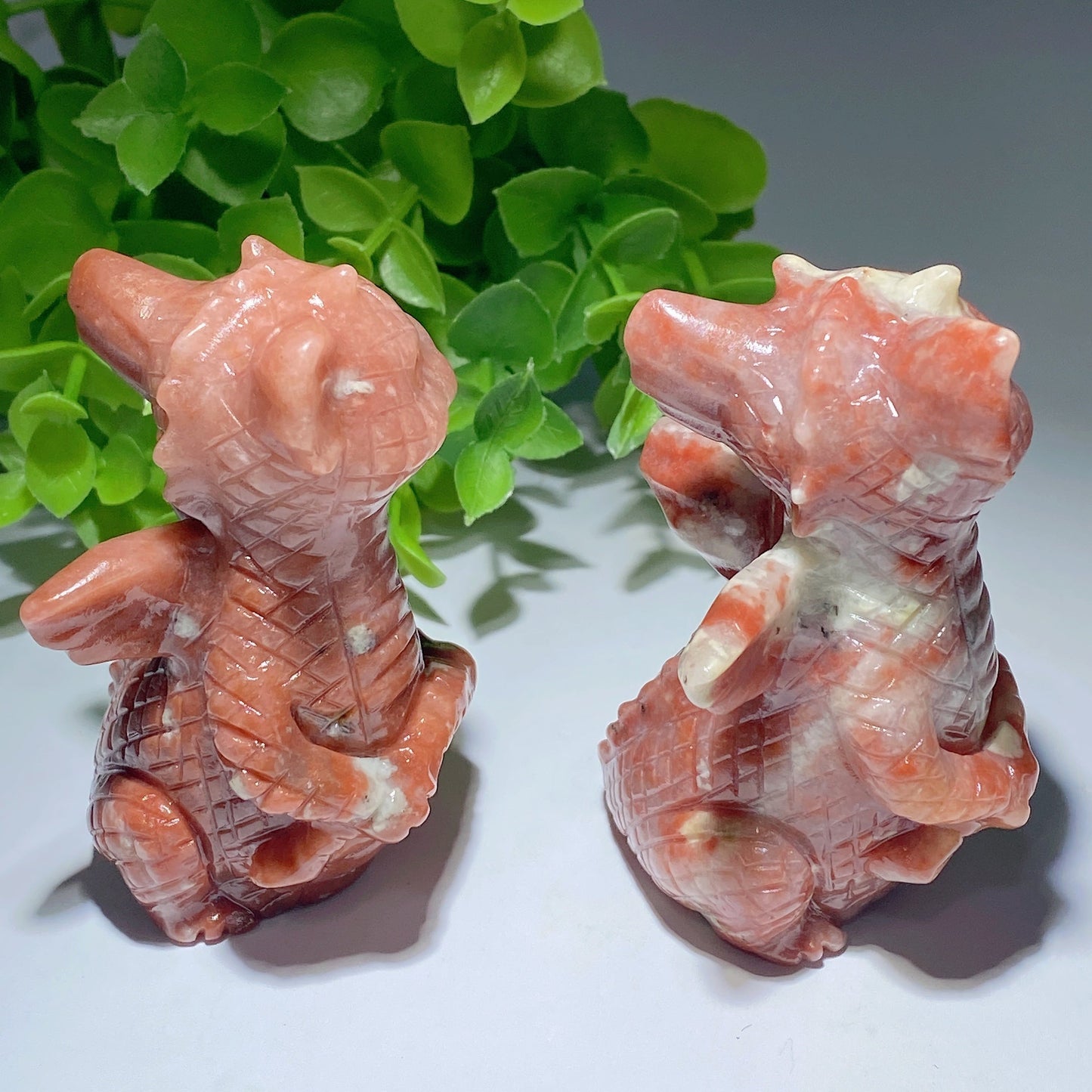 3.0" Jade Dragon Carving Bulk Wholesale