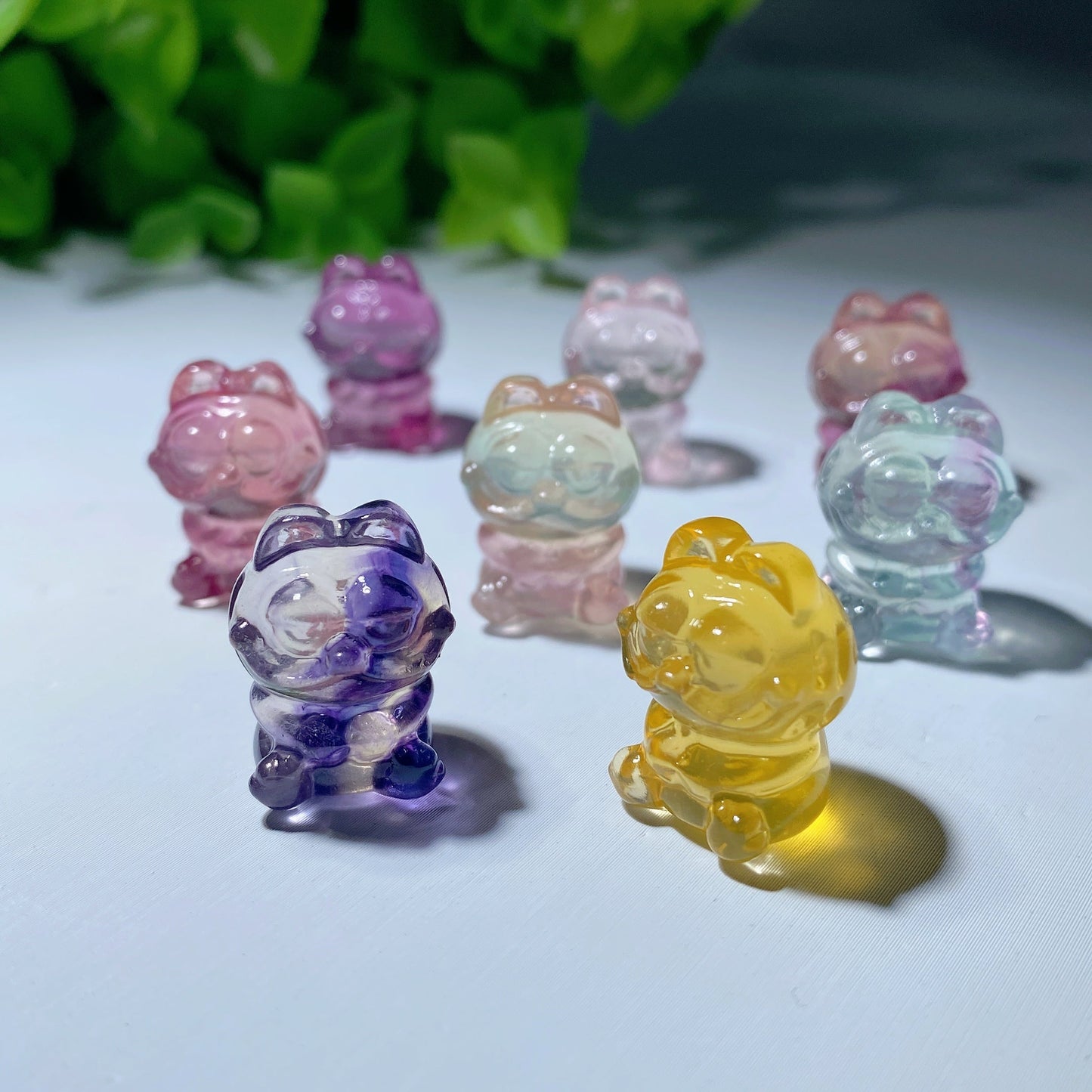 Mixed Fluorite Mini Cartoon Charactor Bulk Wholesale