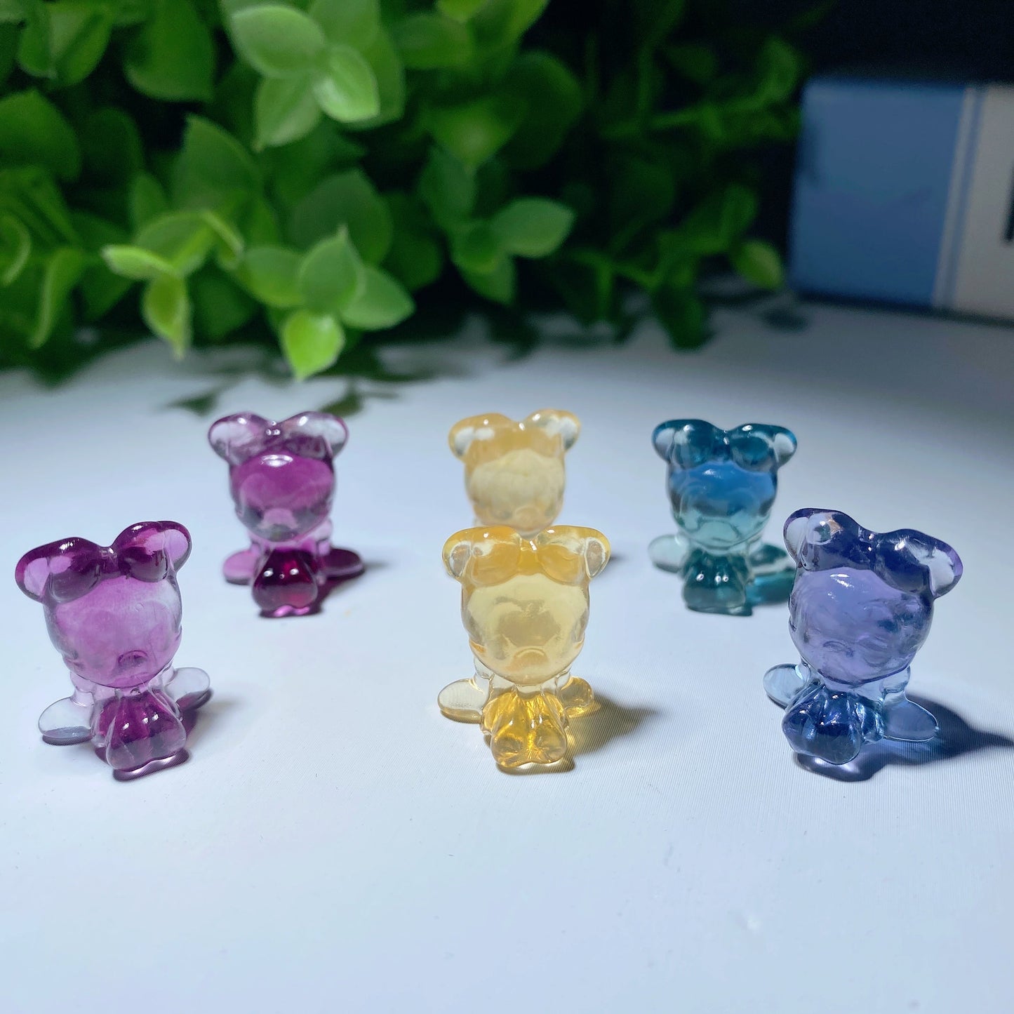 Mixed Fluorite Mini Cartoon Charactor Bulk Wholesale