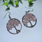 Mixed Crystal Life Tree Earrings Bulk Wholesale