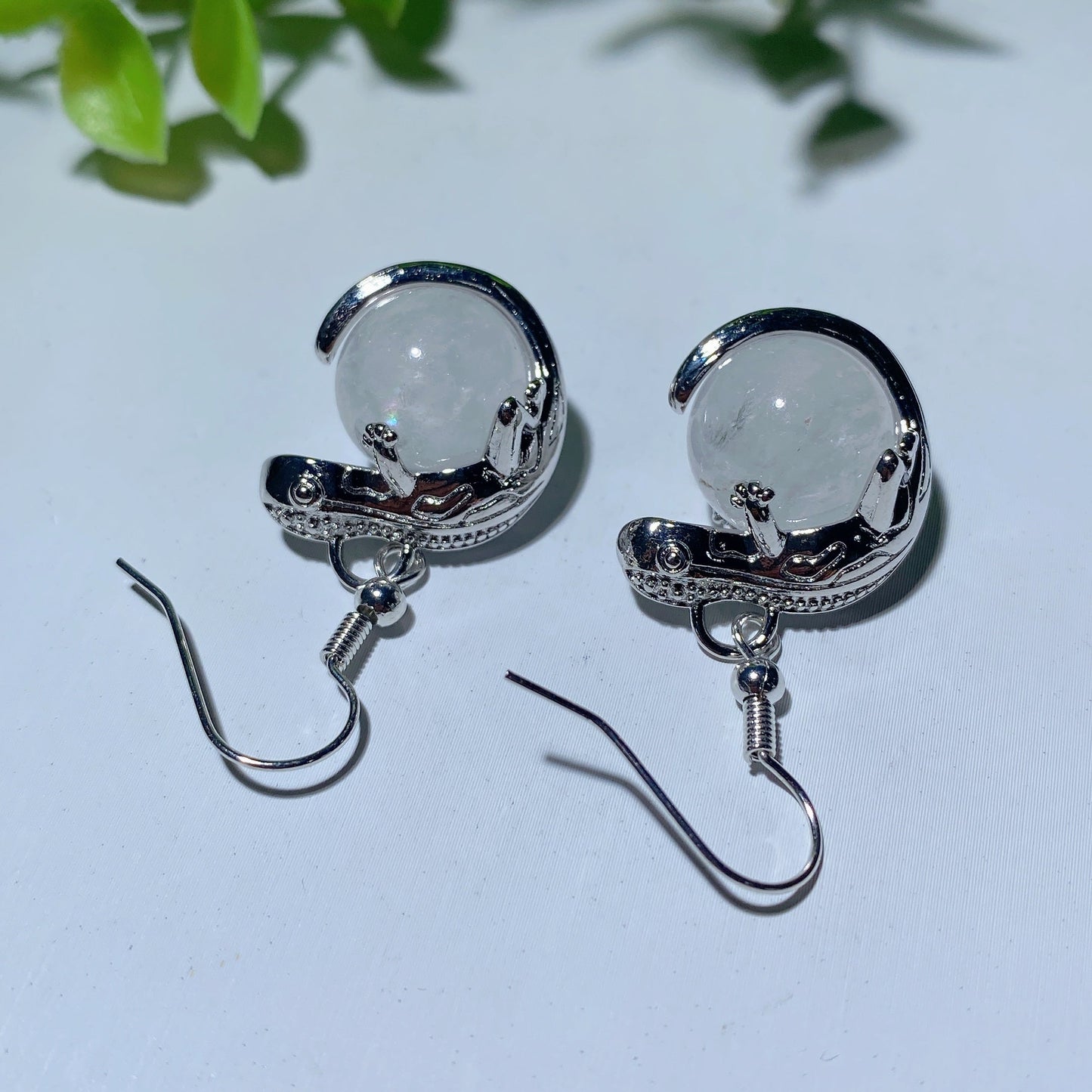 Mixed Crystal Lizard Earrings Bulk Wholesale