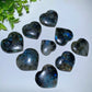 1.0"-1.5" Labradorite Heart Carvings Bulk Wholesale