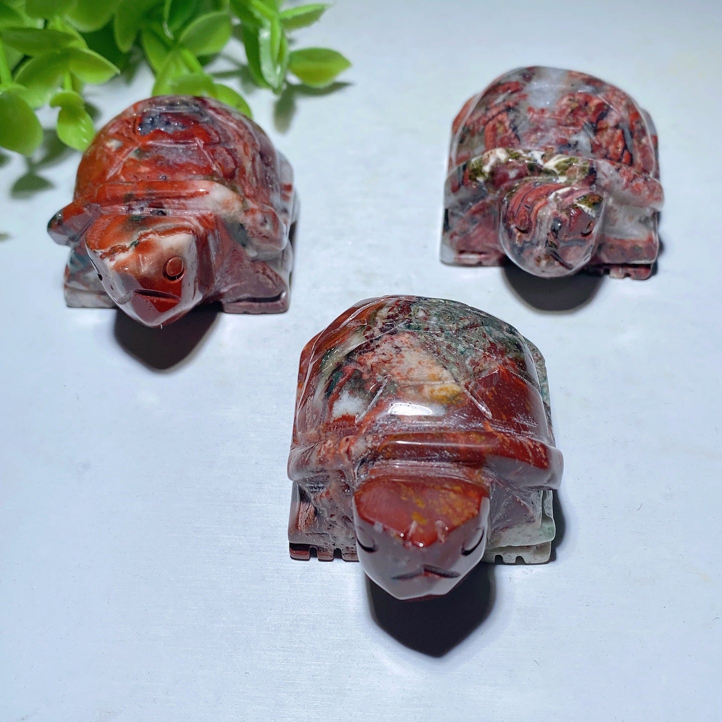 1.9" Jade Turtle Carvings Bulk Wholesale