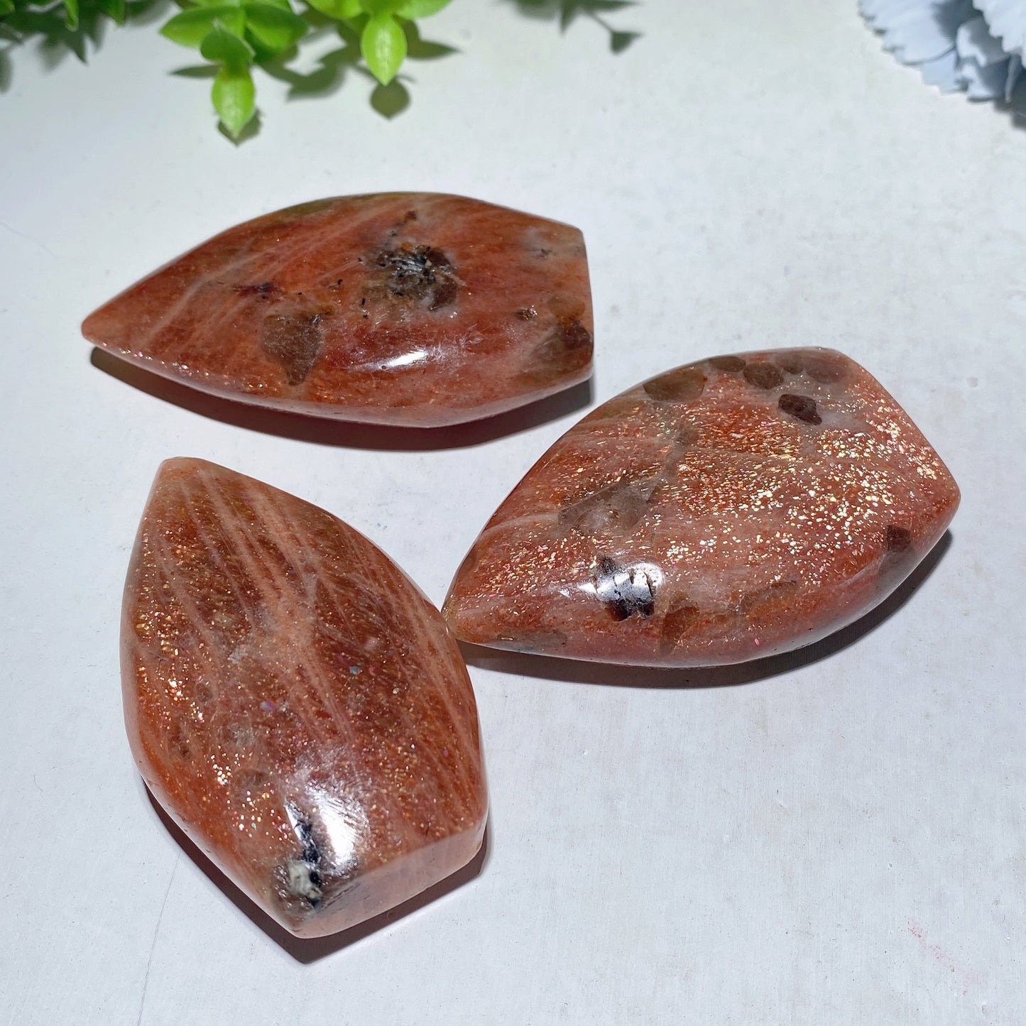 2.5"-3.3" Golden Sunstone Free Form Bulk Wholesale