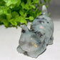 2.3" Mixed Crystal Cat Carvings Bulk Wholesale