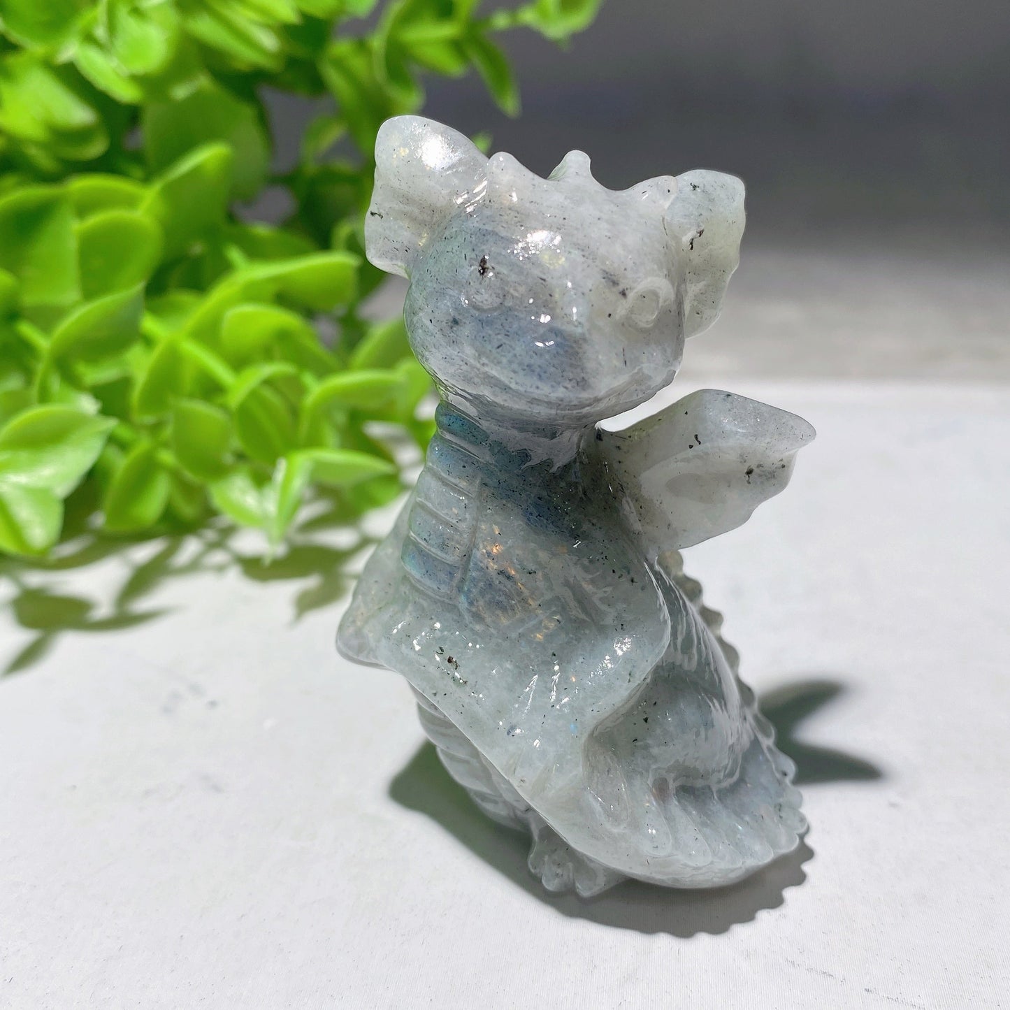 2.2" Mixed Crystal Dragon Carvings Bulk Wholesale