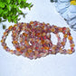 8mm Amethyst Citrine Chips Mixed Polished Crystal Bracelet Bulk Wholesale