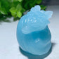 1.9" Mixed Crystal Dragon Egg Carvings Bulk Wholesale