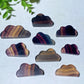 1.0"-2.0" Rainbow Fluorite Mini Cloud Carvings Bulk Wholesale