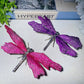 5.2" Aura Kyanite Dragonfly Free Form Bulk Wholesale