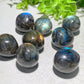 25-30mm Labradorite Tumbles Bag 200g Bulk Wholesale