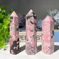 2.0"-4.0" Peru Rhodochrosite Points Bulk Wholesale