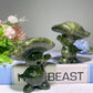 3.0" Serpentine Mushroom Carvings Bulk Wholesale