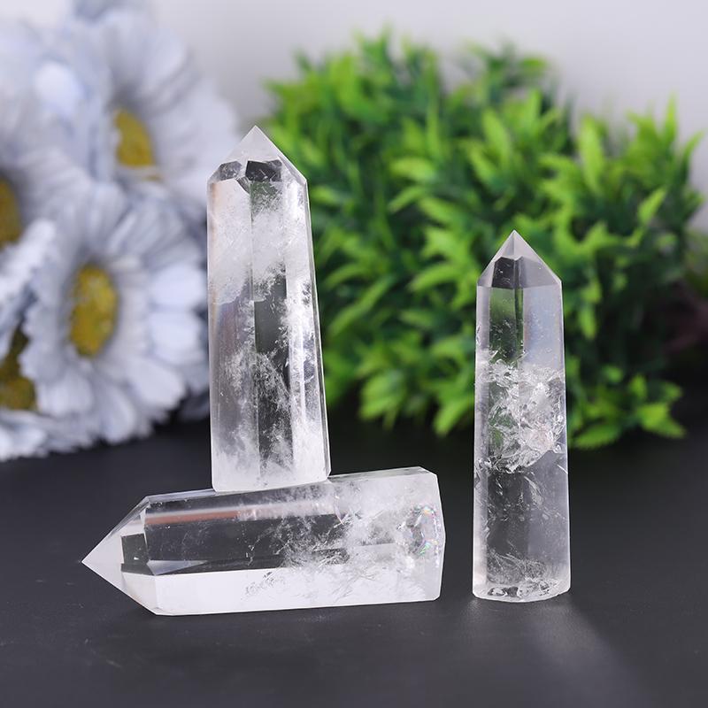 Wholesale Healing Stone Natural Clear Quartz Point Tower for Sale Wholesale Crystals USA