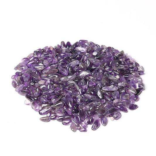 0.1kg 7-9mm High Quality Natural Amethyst Chips Wholesale Crystals USA