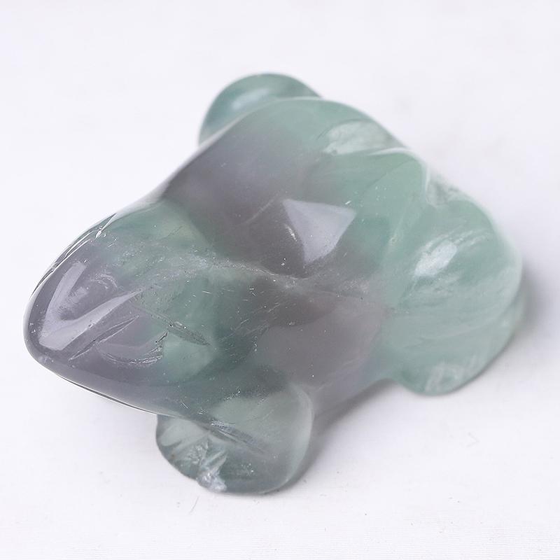 1.5" Frog Crystal Carvings Wholesale Crystals USA