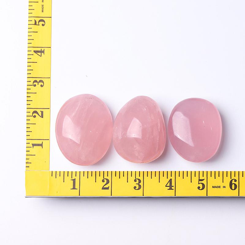 0.1kg 50mm-60mm Rose Quartz Tumbles Palm stones Wholesale Crystals USA