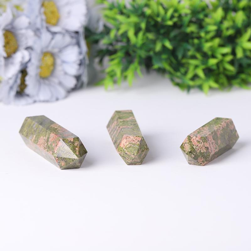 Wholesale Natural Unakite Points Wholesale Crystals USA