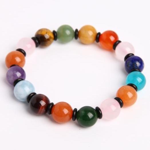 Lava Stone Chakra Bracelets | Wholesale Chakra Bracelets