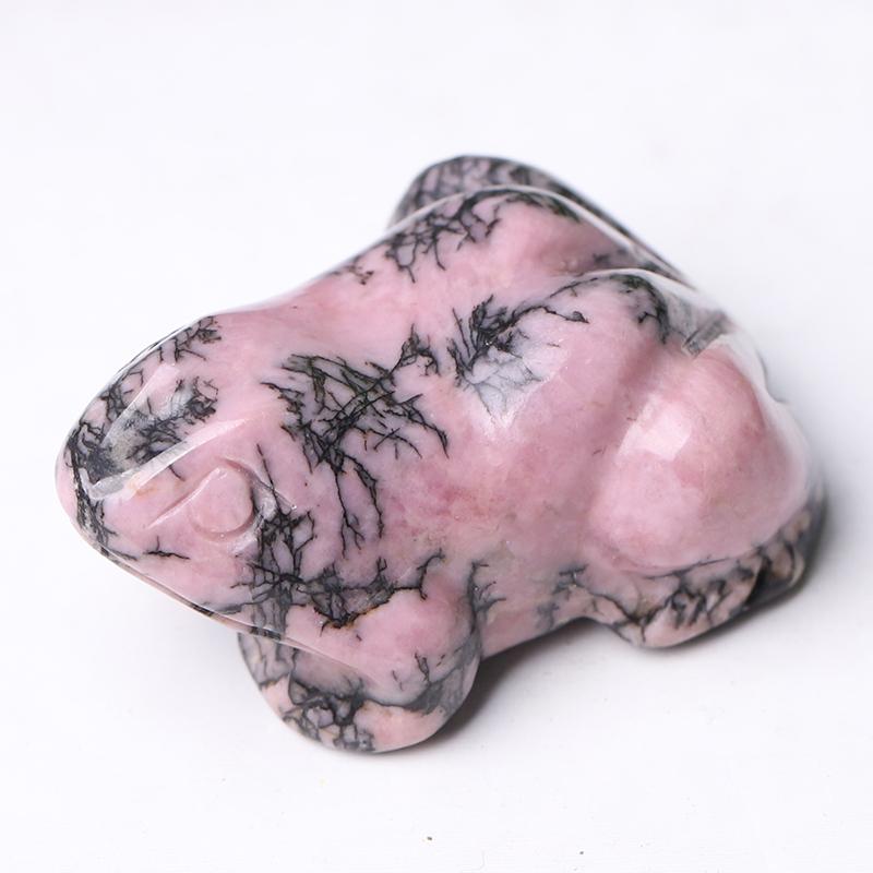 1.5" Frog Crystal Carvings Wholesale Crystals USA