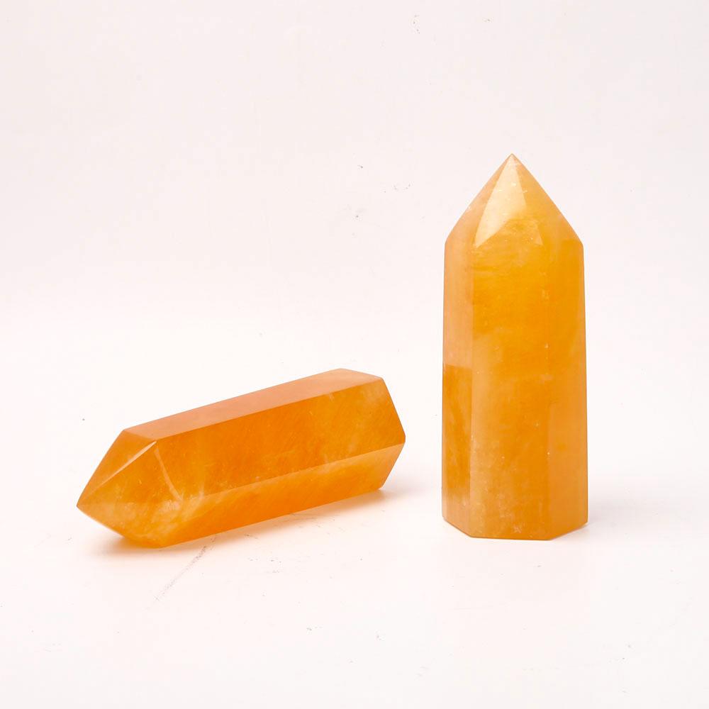 Honey Calcite Tower Wholesale Crystals USA