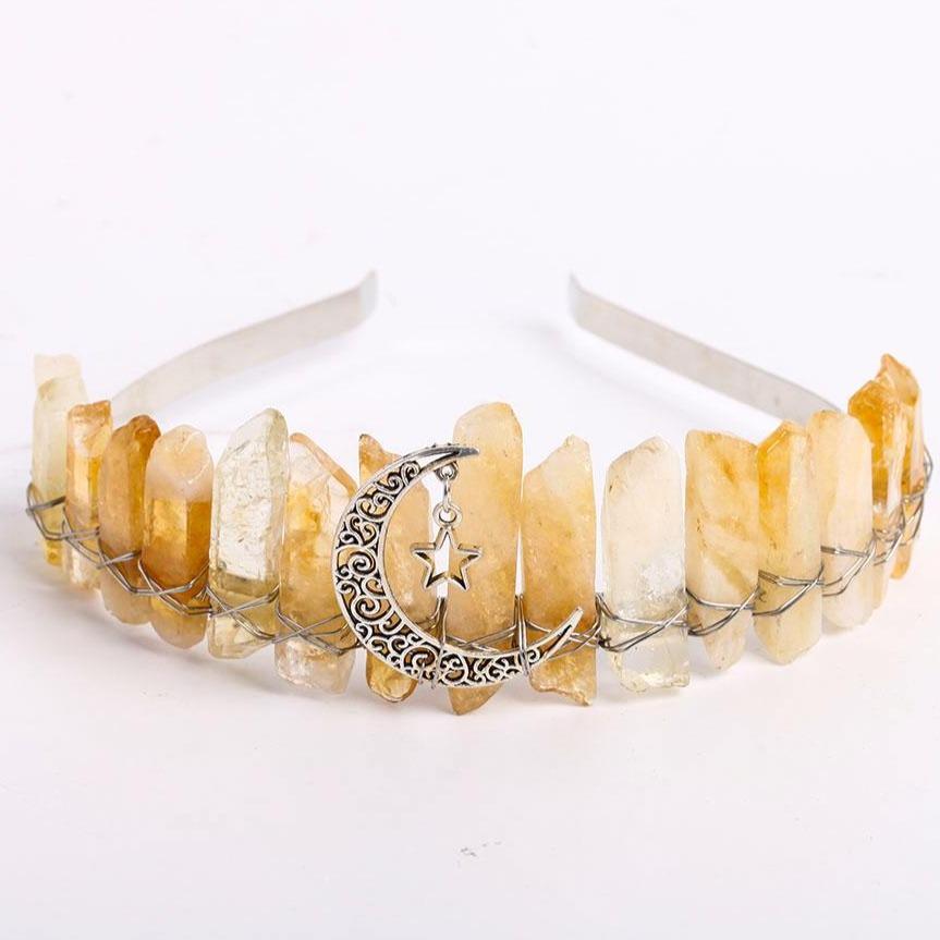 Raw Citrine Crystal Crown Wholesale Crystals USA