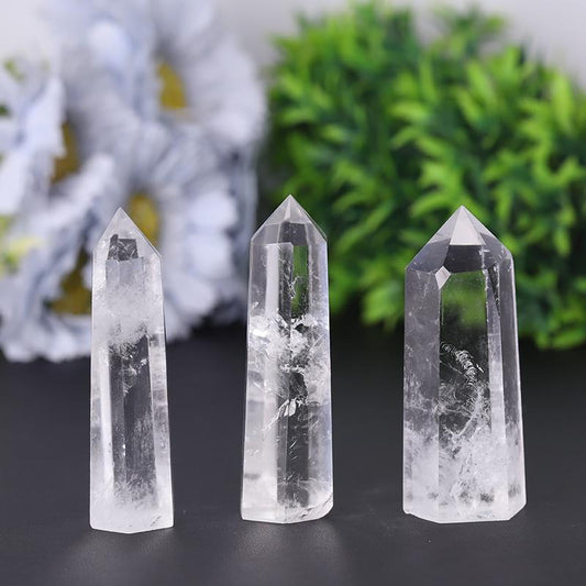 Wholesale Healing Stone Natural Clear Quartz Point Tower for Sale Wholesale Crystals USA