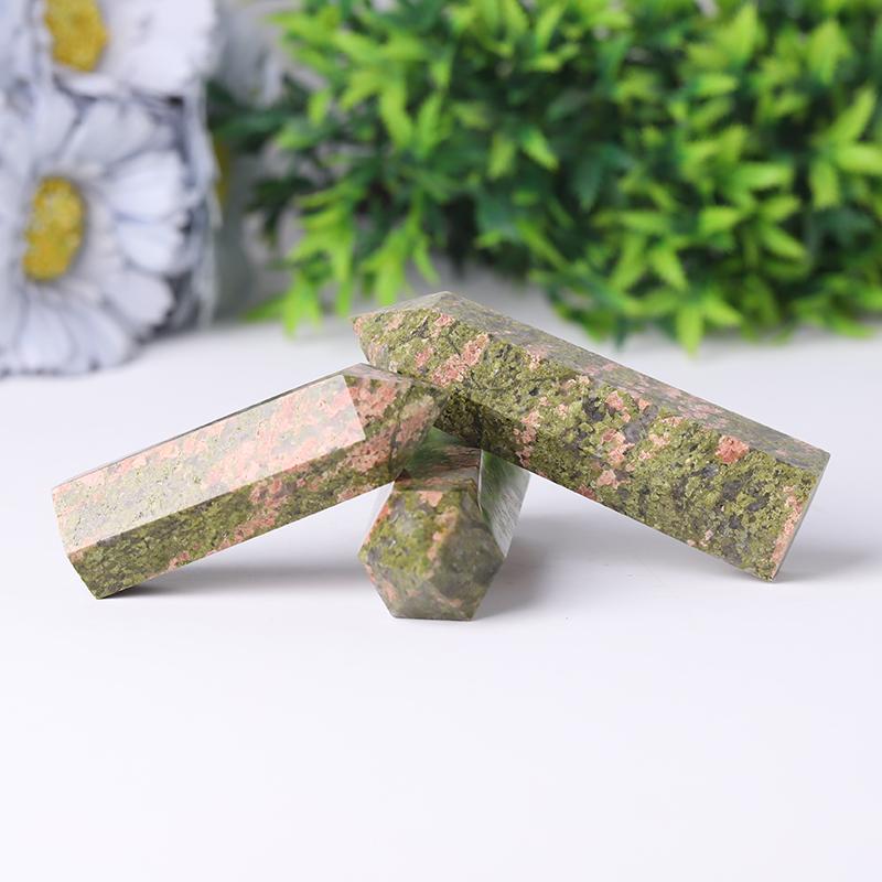 Wholesale Natural Unakite Points Wholesale Crystals USA