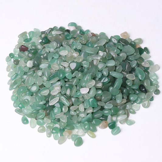 0.1kg Natural Green Aventurine Chips Crystal Chips Wholesale Crystals USA