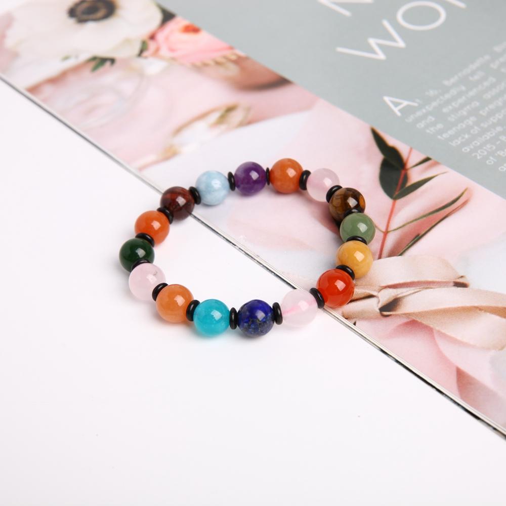 10mm Chakra Crystal Bracelet Wholesale Crystals USA