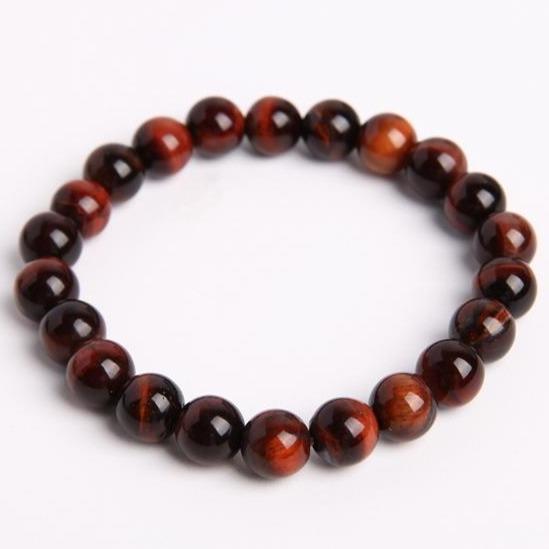 8mm Red Tiger Eye Crystal Bracelet Wholesale Crystals USA