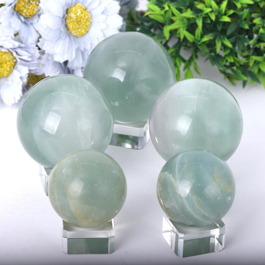 2.5"-4.0" Fluorite Sphere Wholesale Crystals USA