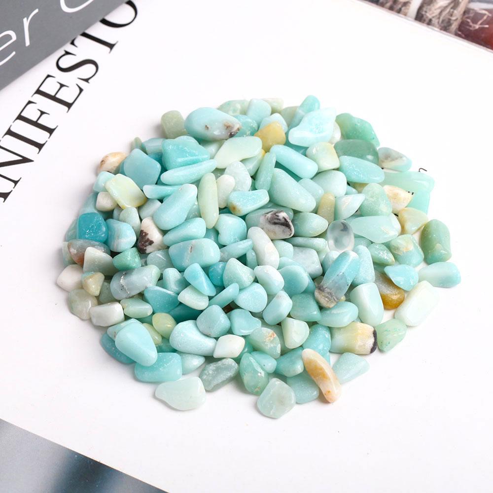 0.1kg Sky Blue Stone Crystal Chips 5-7mm Wholesale Crystals USA