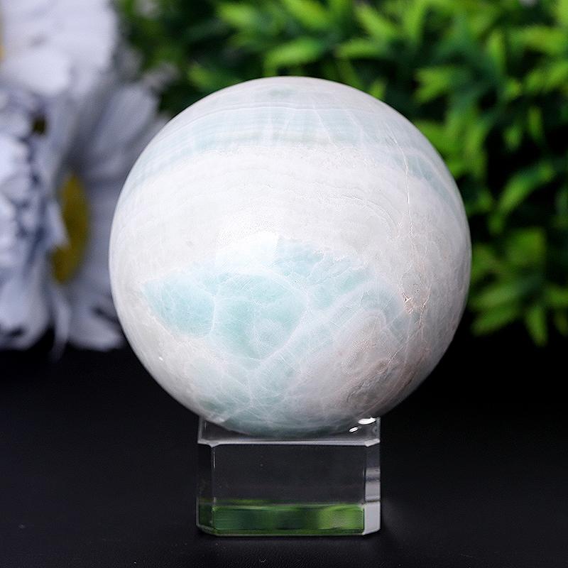 2.0"-4.0" Larimar Sphere Wholesale Crystals USA