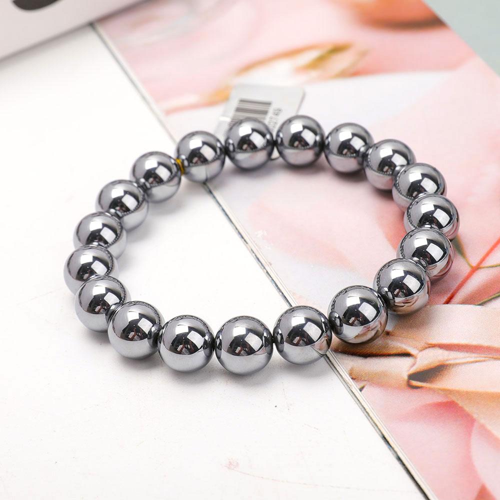 10mm Terahertz Bracelet Hematite Wholesale Crystals USA