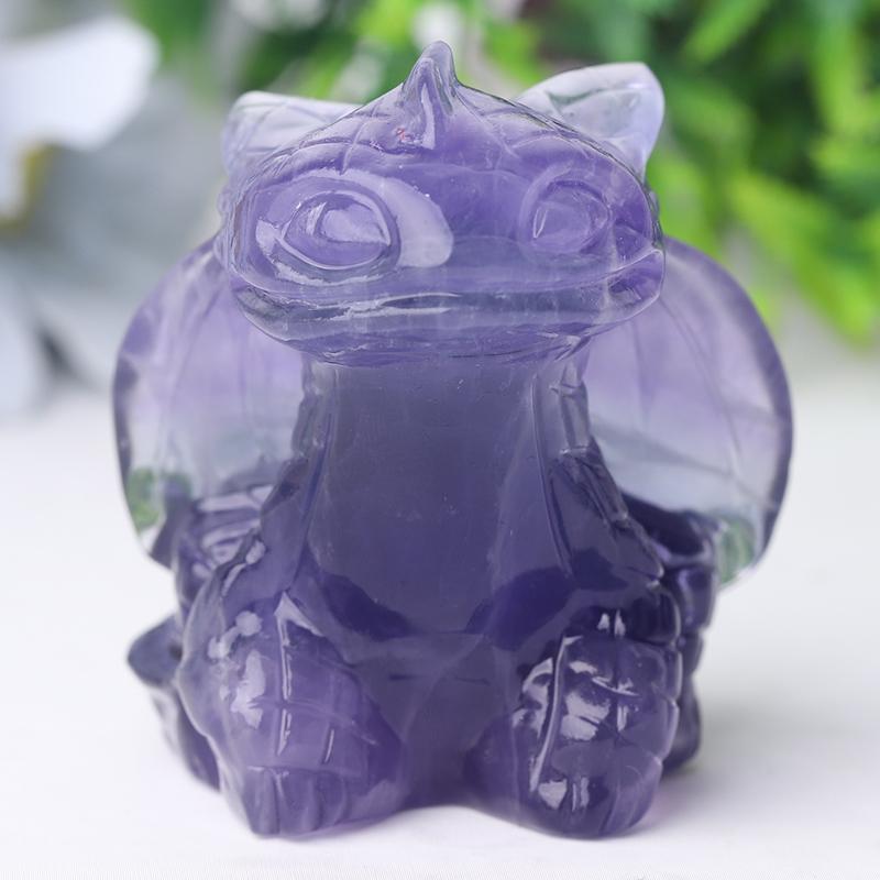 2.5" Fluorite Toothless Crystal Carvings Wholesale Crystals USA