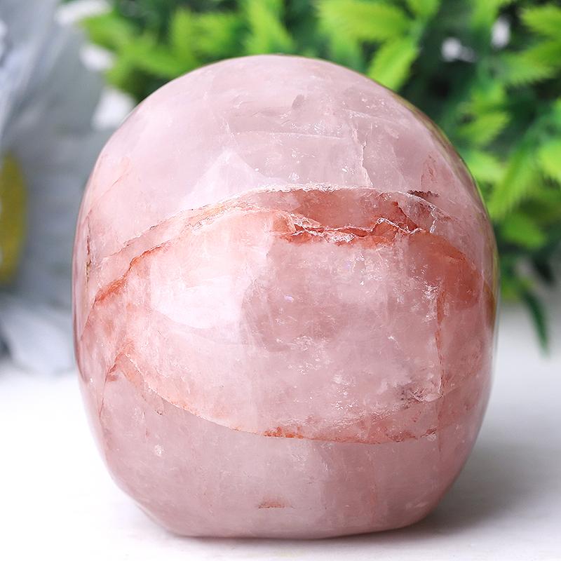 3.5" Fire Quartz Skull Crystal Carvings Wholesale Crystals USA