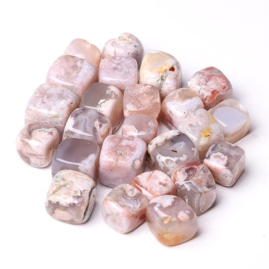 0.1kg 20mm-25mm Flower Agate Cubes Wholesale Crystals USA