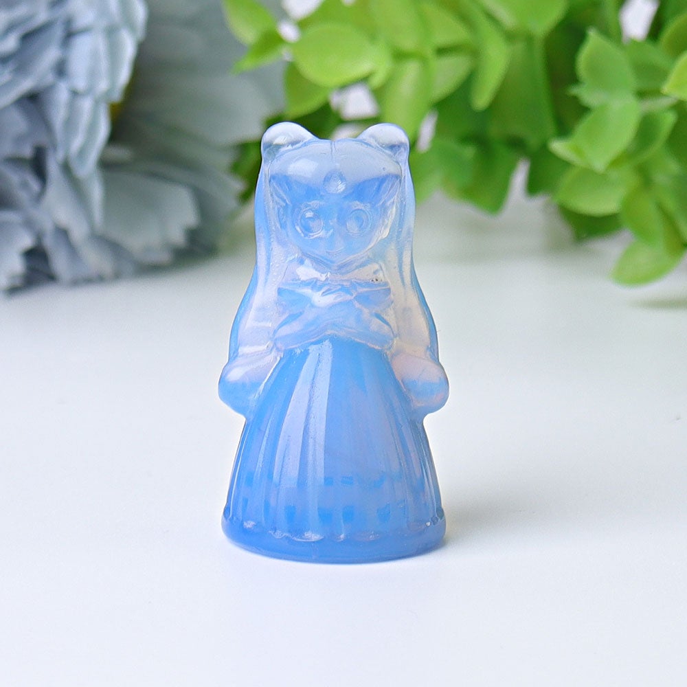 1.9" Opalite Princess Serenity Crystal Carvings Wholesale Crystals USA