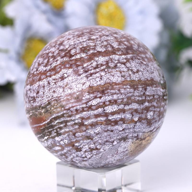 1.2"-4.0" Ocean Jasper Sphere Wholesale Crystals USA