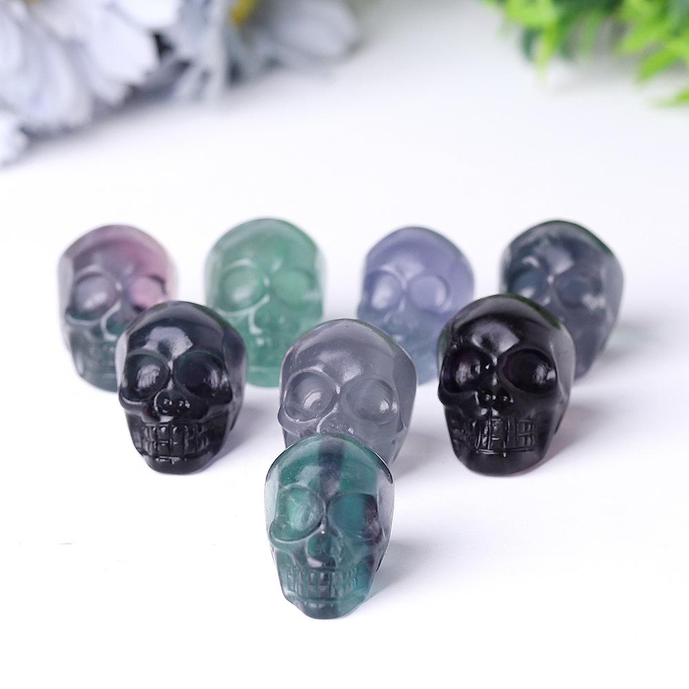 Mini Fluorite Crystal Skull Carvings Wholesale Crystals USA