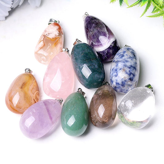 Drop Shape Various Crystal Pendant Wholesale Crystals USA