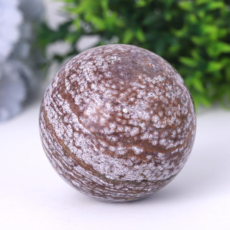 1.2"-4.0" Ocean Jasper Sphere Wholesale Crystals USA