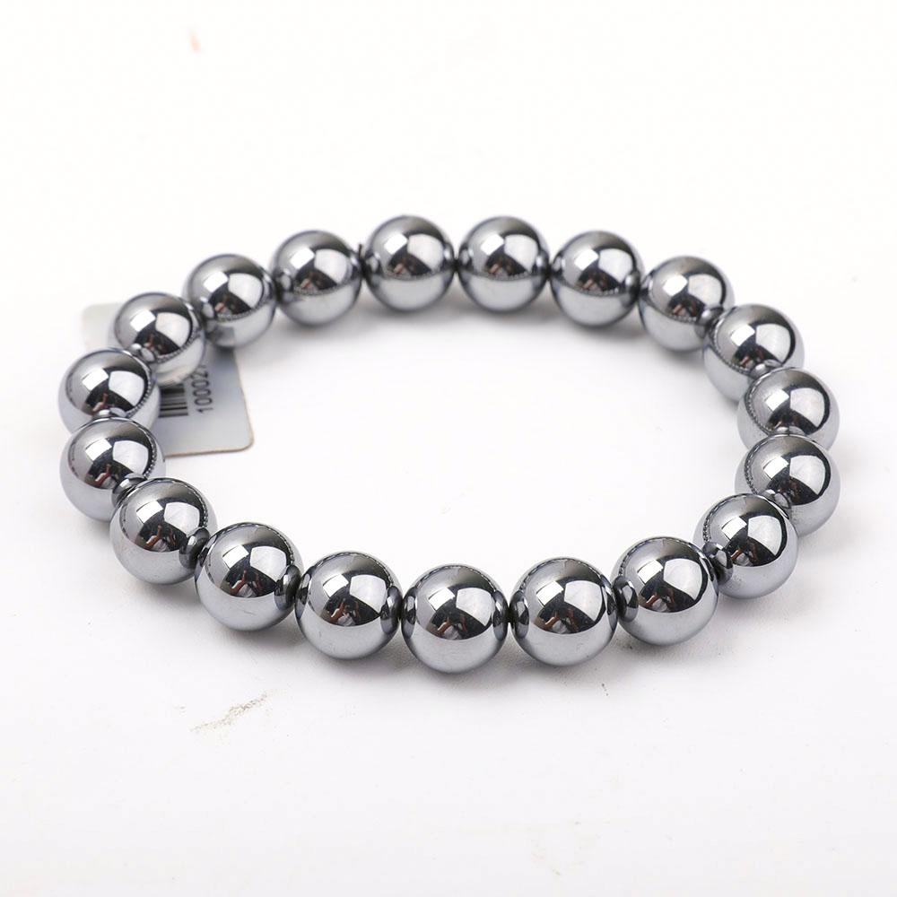 10mm Terahertz Bracelet Hematite Wholesale Crystals USA