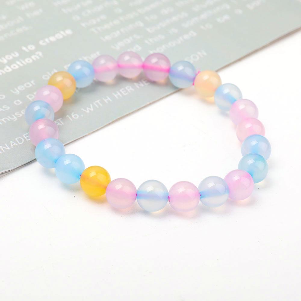 8mm Chalcedony Bracelet Wholesale Crystals USA