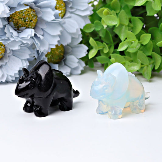 2.1" Dinosaur Crystal Carvings Wholesale Crystals USA