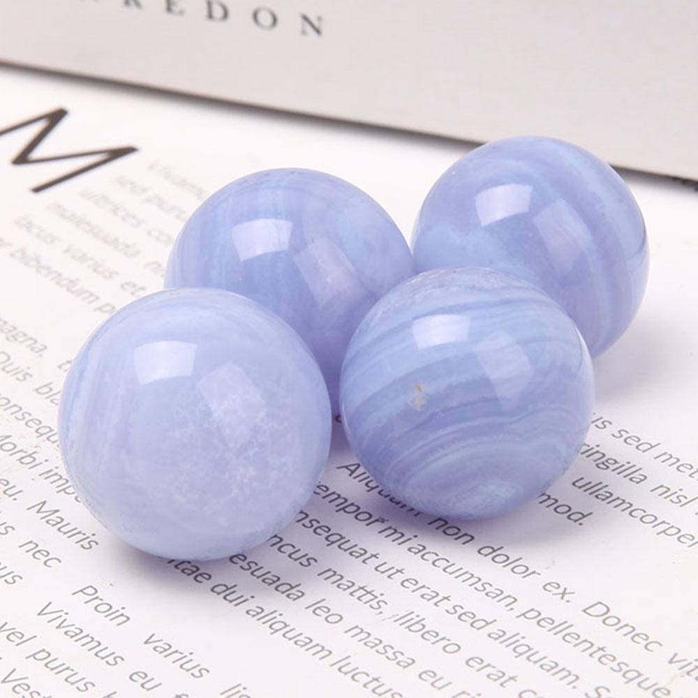 1” Blue Lace Agate Mini Sphere Wholesale Crystals USA