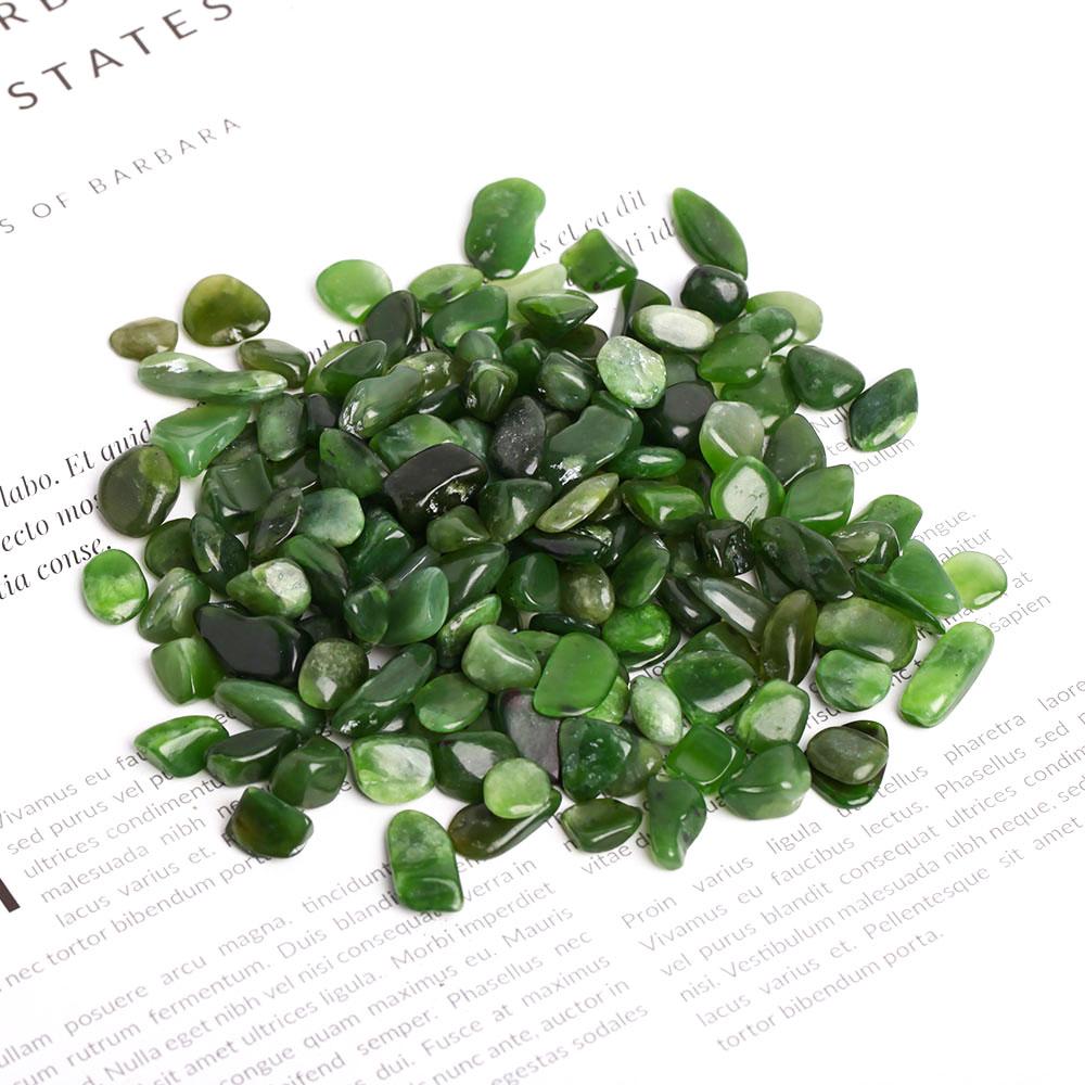 0.1kg Green Jade Crystal Chips Wholesale Crystals USA