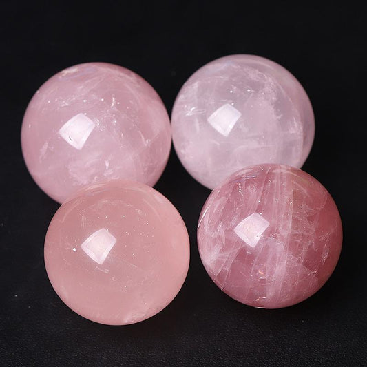 1.5" Rose Quartz Crystal Sphere Wholesale Crystals USA