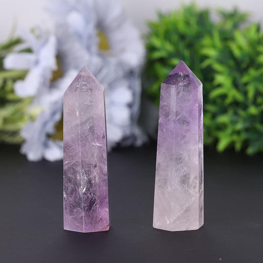 Wholesale Natural Healing Stone Amethyst Points Tower Wholesale Crystals USA